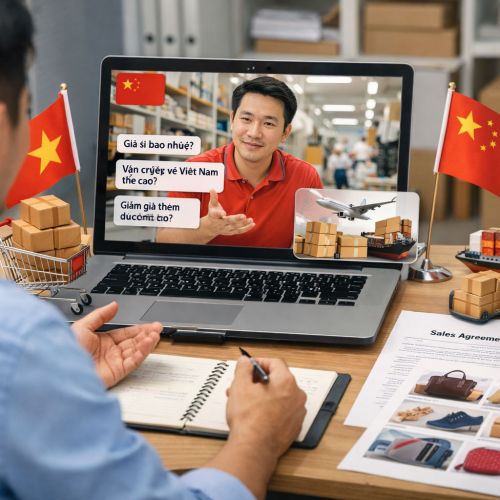 Các câu đàm phán tiếng Trung trong mua hàng online