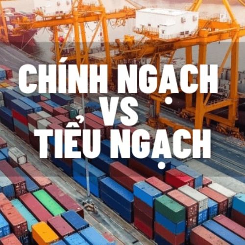Sự khác nhau giữa hàng tiểu ngạch và hàng chính ngạch