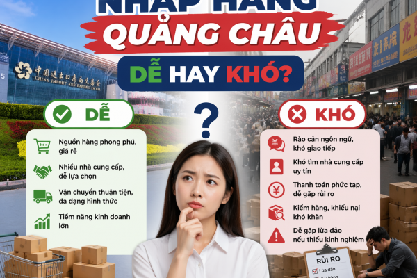 Bí Kíp Nhập Hàng Quảng Châu Cho Người Vốn Ít: Từ Đi Đánh Hàng Trực Tiếp Đến Nhập Hàng Online