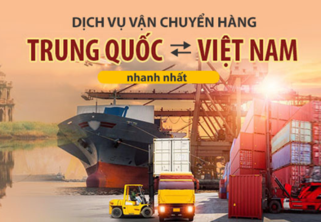 Vận chuyển hàng hóa từ VN đi TQ